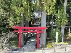 須山浅間神社の鳥居