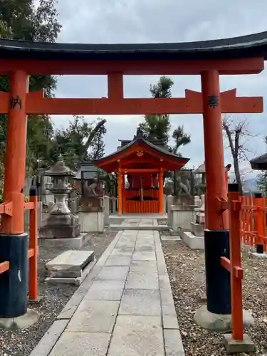 建勲神社の鳥居