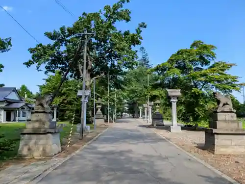 芽室神社の景色