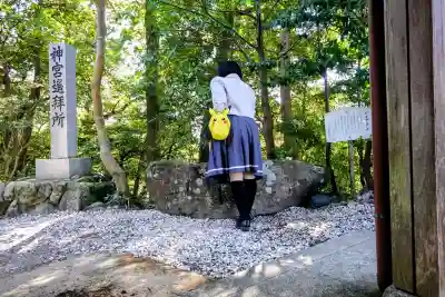 辰水神社の手水舎