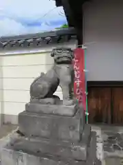 御霊神社の狛犬