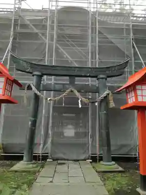 高椅神社の鳥居