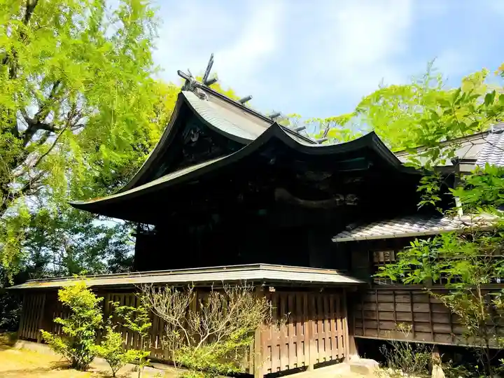 柳川総鎮守 日吉神社の本殿・本堂