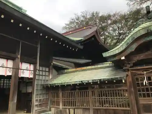 忌宮神社の本殿