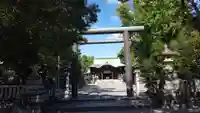 溝旗神社(肇國神社)の鳥居