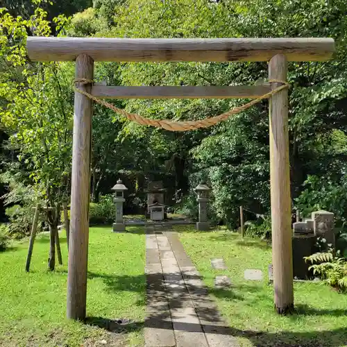 猫神社の鳥居