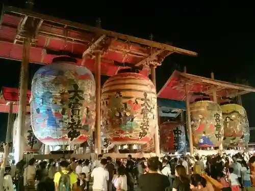 三河一色諏訪神社のお祭り