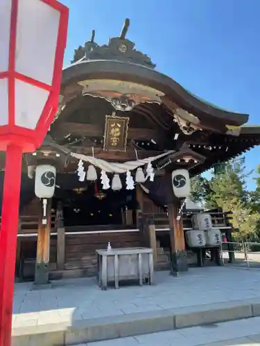 五泉八幡宮の本殿