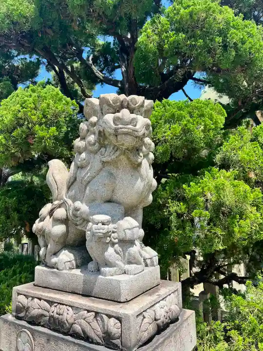 大江神社の狛犬
