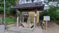 田間神社の手水舎