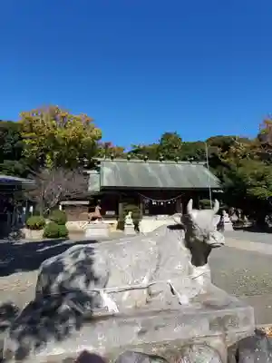 大岩神明宮の狛犬