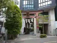 筑土八幡神社の鳥居