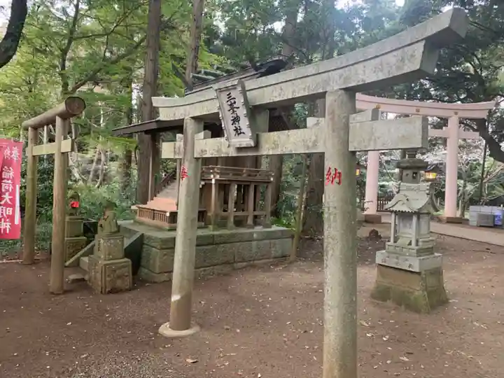 諏訪神社の末社・摂社
