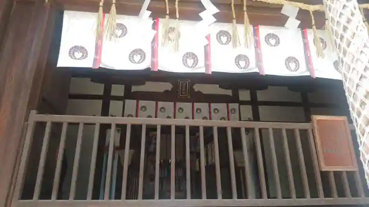 津原神社の本殿・本堂