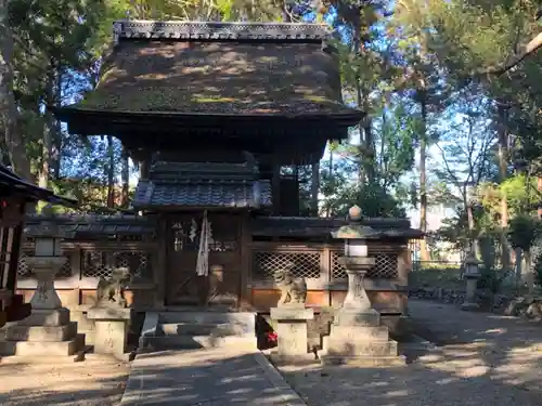 水主神社・樺井月神社・衣縫神社の本殿・本堂