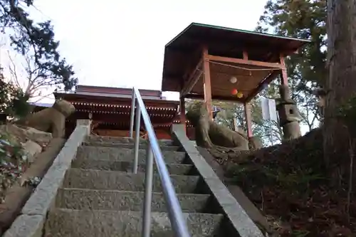 阿久津「田村神社」（郡山市阿久津町）旧社名：伊豆箱根三嶋三社の景色