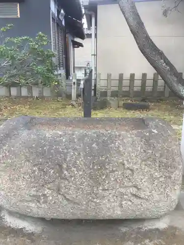 古政神社の手水舎