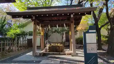 亀戸 香取神社の手水舎