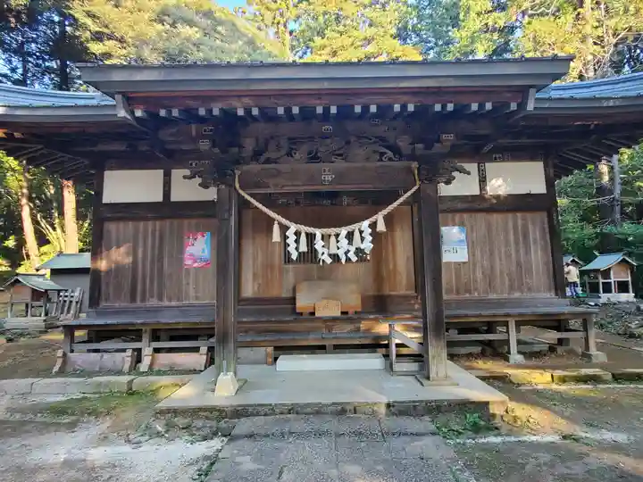 雨引千勝神社の本殿・本堂