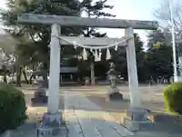邑楽護国神社の鳥居