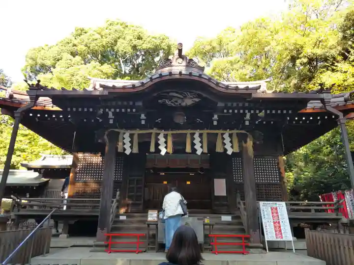 代々木八幡宮の本殿・本堂