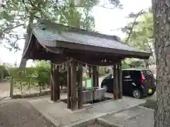 立坂神社の手水