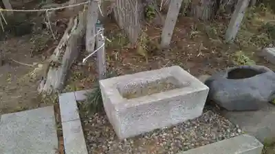 鹿嶋高房神社の手水舎