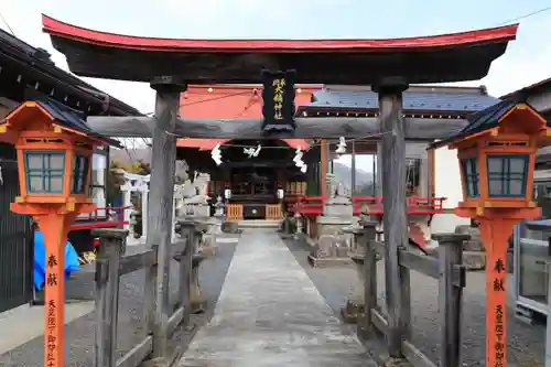 大鏑神社の鳥居