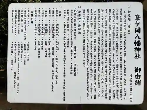 峯ヶ岡八幡神社(埼玉県)