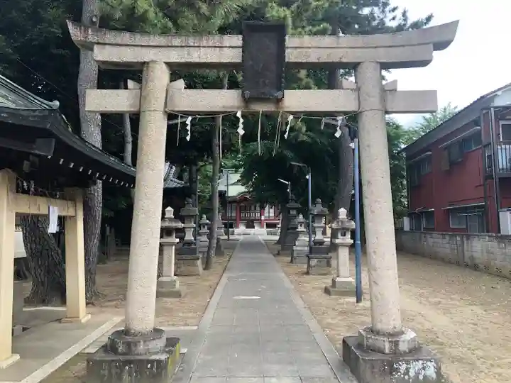 柴又八幡神社の鳥居