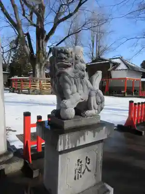 上野総社神社の狛犬