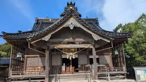 櫟原神社の本殿・本堂