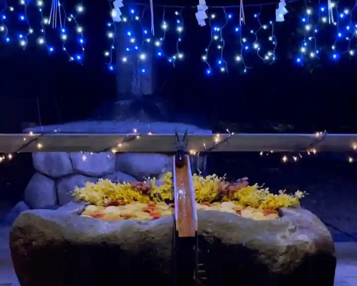 都波岐奈加等神社の手水舎