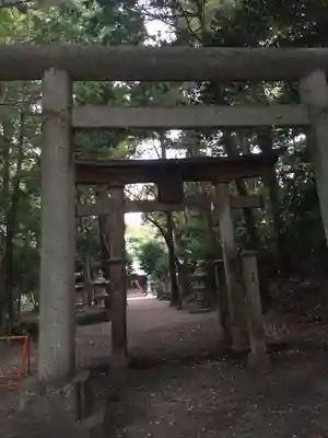 腰掛神社の鳥居