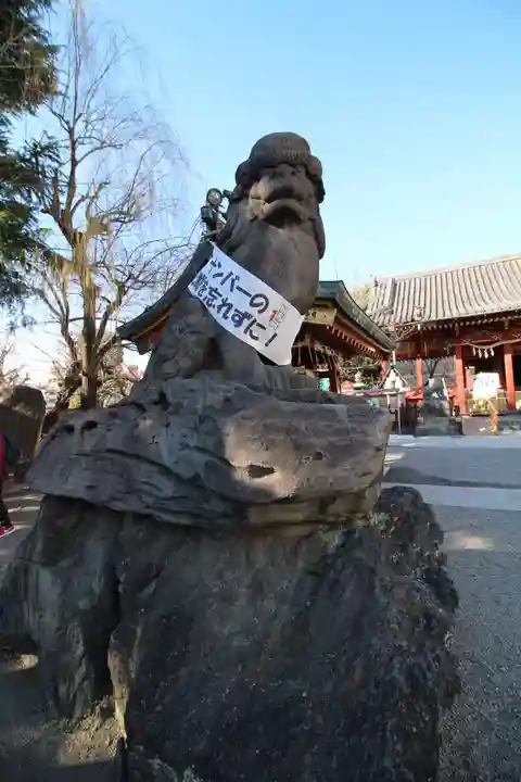 浅草神社の狛犬