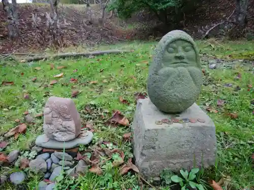 厚岸神社の像