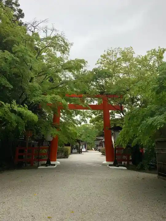 賀茂御祖神社(下鴨神社)の鳥居