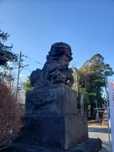 天祖神社の狛犬