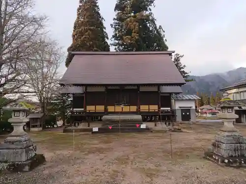 栗原神社の本殿・本堂