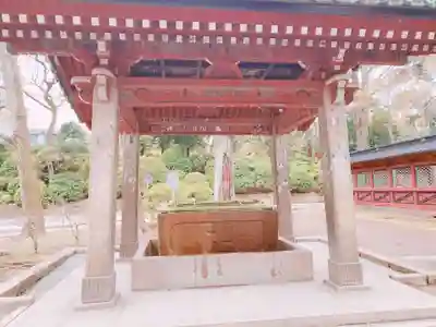 根津神社の手水舎