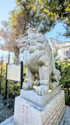 菊田神社の狛犬