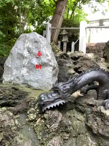 多摩川浅間神社の手水舎