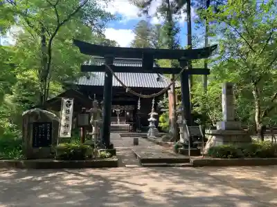 雄琴神社の鳥居