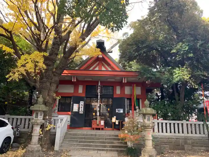 笠䅣稲荷神社の本殿・本堂