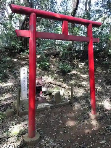 冨士浅間神社の鳥居