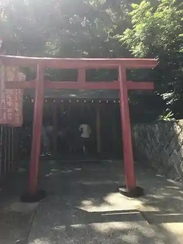 白龍稲荷大神の鳥居