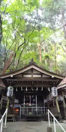 長等山不動明王の本殿・本堂