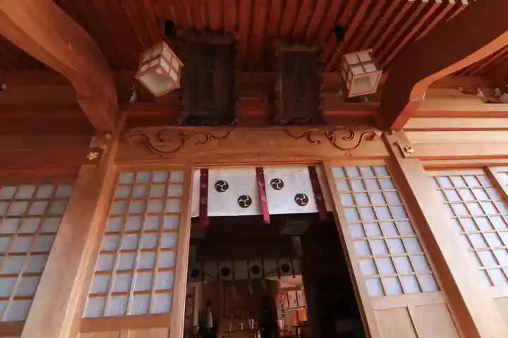 阿久津「田村神社」(郡山市阿久津町)旧社名:伊豆箱根三嶋三社の本殿・本堂