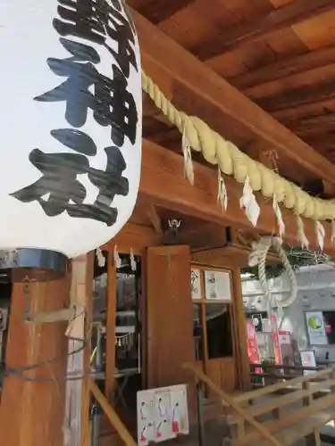 川越熊野神社の本殿