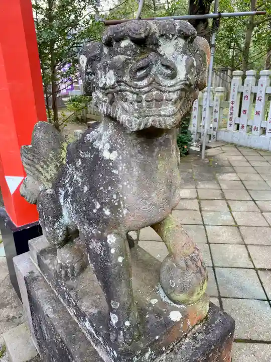 江島神社の狛犬